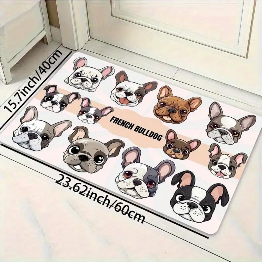 French Bulldog Frenchie Floor Mat